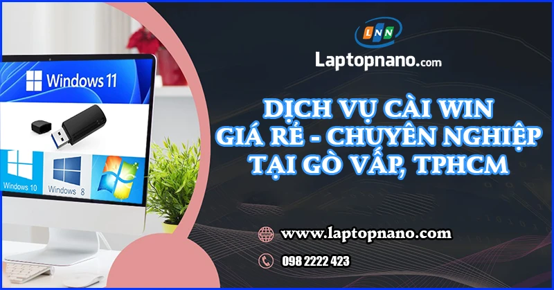 Cài Win Gò Vấp - Dịch vụ cài đặt Windows chuyên nghiệp tại Gò Vấp