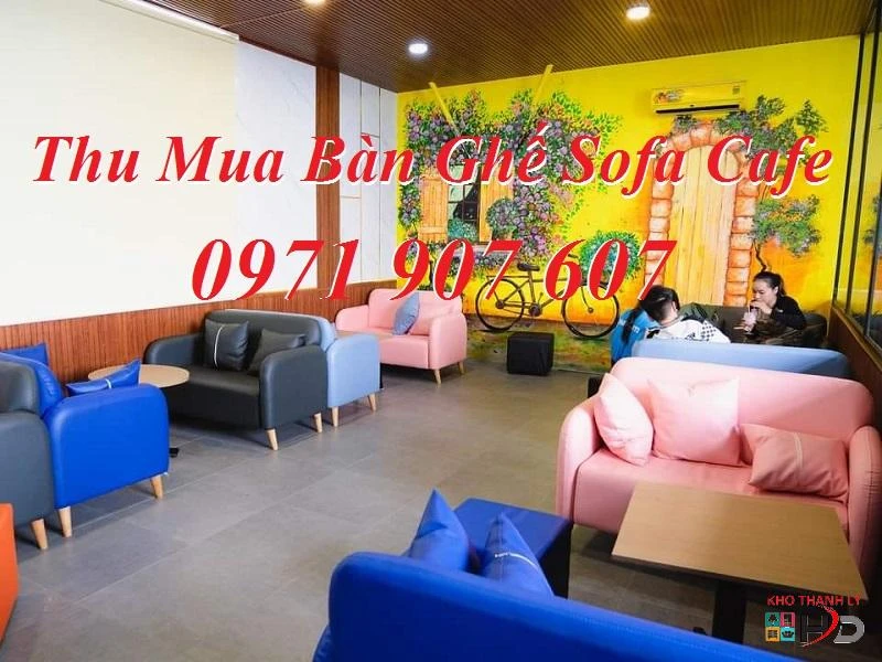 Thu mua sofa cũ, bàn ghế salon gỗ giá cao