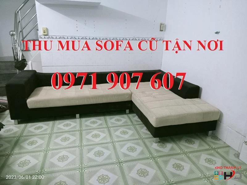 Thu mua sofa cũ, bàn ghế salon gỗ giá cao