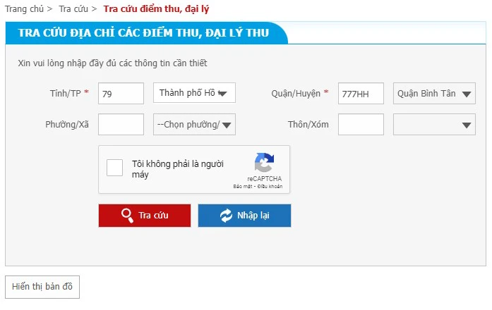 Thông tin liên hệ cơ quan Bảo hiểm xã hội quận Bình Tân