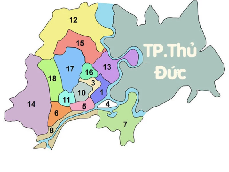Bản đồ Quận 7 TPHCM chi tiết [Cập nhật mới nhất]