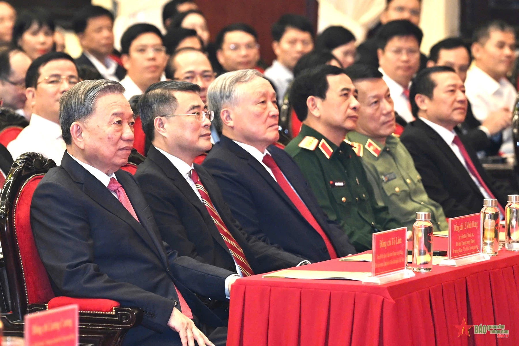 Tổng Bí thư, Chủ tịch nước Tô Lâm dự Lễ trao giải Cuộc thi chính luận về bảo vệ nền tảng tư tưởng của Đảng lần thứ tư, năm 2024