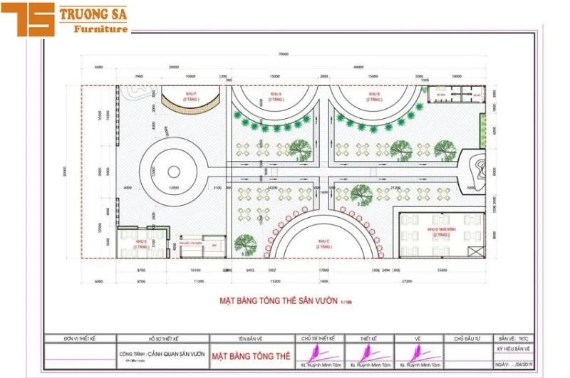 55+ Mẫu bản vẽ thiết kế quán cafe sân vườn đẹp nhất 2024