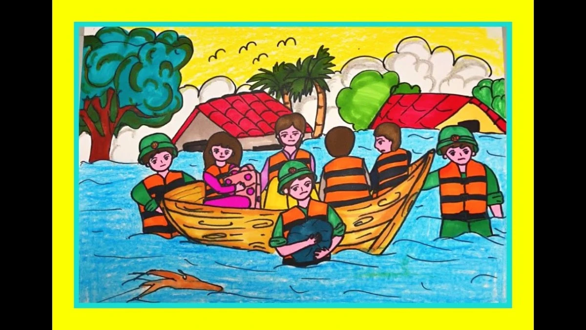 Cách vẽ chú bộ đội của chúng em đơn giản dễ thực hiện