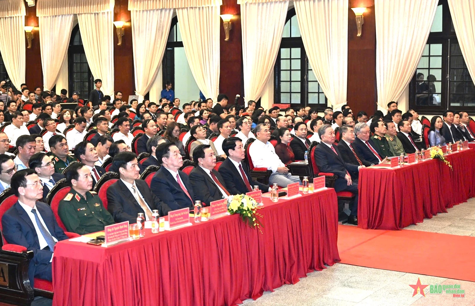 Tổng Bí thư, Chủ tịch nước Tô Lâm dự Lễ trao giải Cuộc thi chính luận về bảo vệ nền tảng tư tưởng của Đảng lần thứ tư, năm 2024