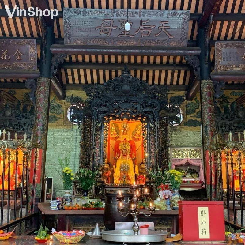Chùa Bà Thiên Hậu - Ngôi chùa linh thiêng giữa lòng quận 5 TP.HCM