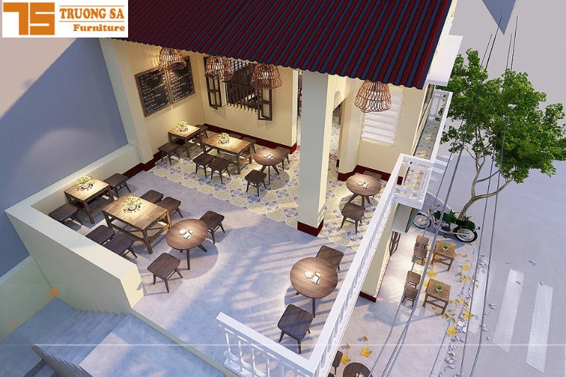55+ Mẫu bản vẽ thiết kế quán cafe sân vườn đẹp nhất 2024