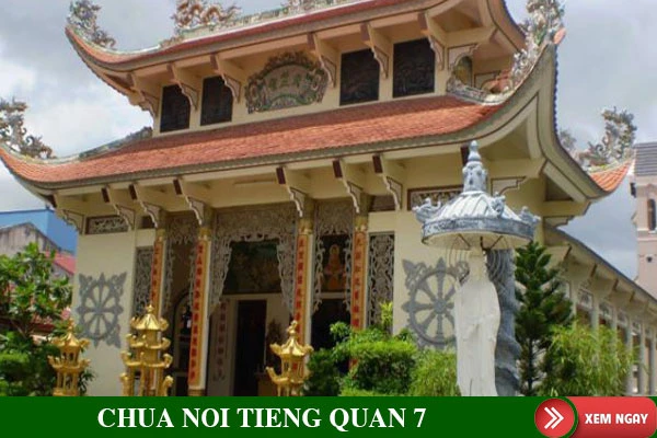 Top 5 ngôi chùa nổi tiếng ở quận 7, Sài Gòn - Thuê xe Thành Nhân