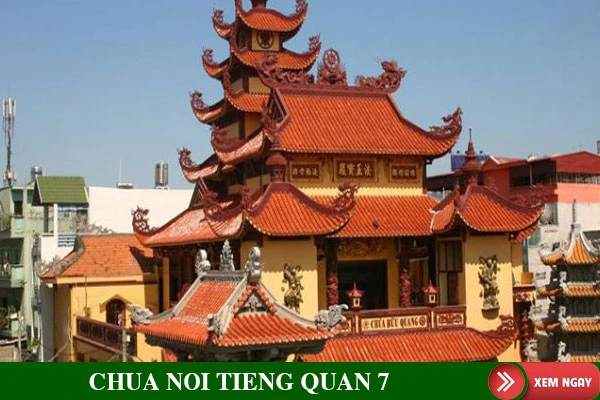 Top 5 ngôi chùa nổi tiếng ở quận 7, Sài Gòn - Thuê xe Thành Nhân