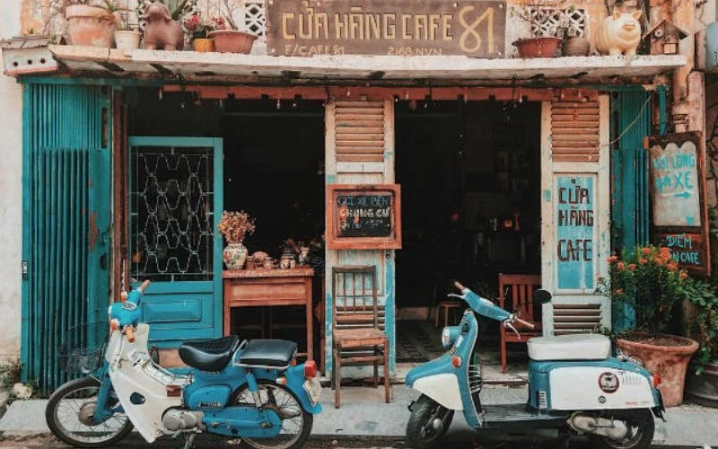 20+ mẫu cổng quán cafe đẹp thu hút từ ánh nhìn đầu tiên