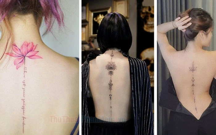 Hình xăm sau lưng quần cho nữ: Tạo điểm nhấn quyến rũ