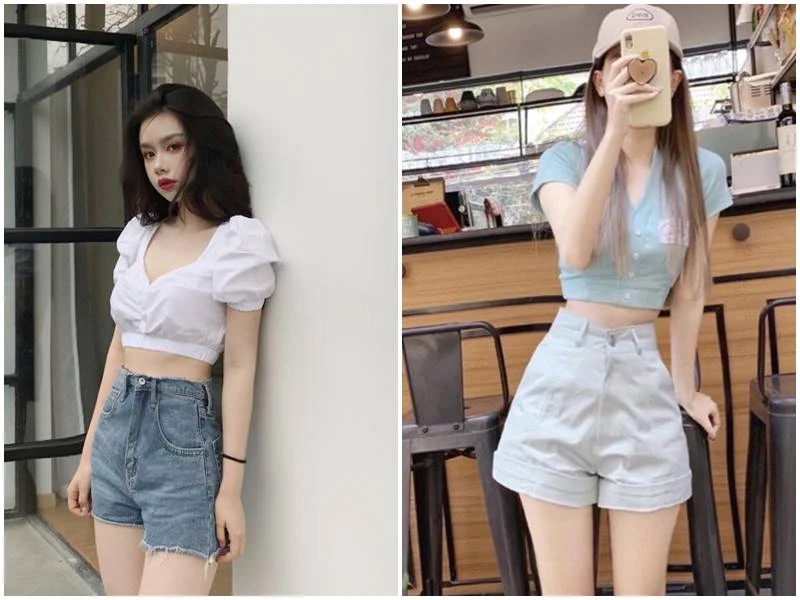 Áo croptop mặc với quần gì? 10 Mẹo phối đồ cực sành điệu