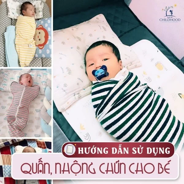 HƯỚNG DẪN SỬ DỤNG QUẤN, NHỘNG CHŨN CHO BÉ