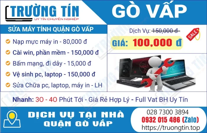 Chuyên Mục: Sửa Máy Tính Quận Gò Vấp