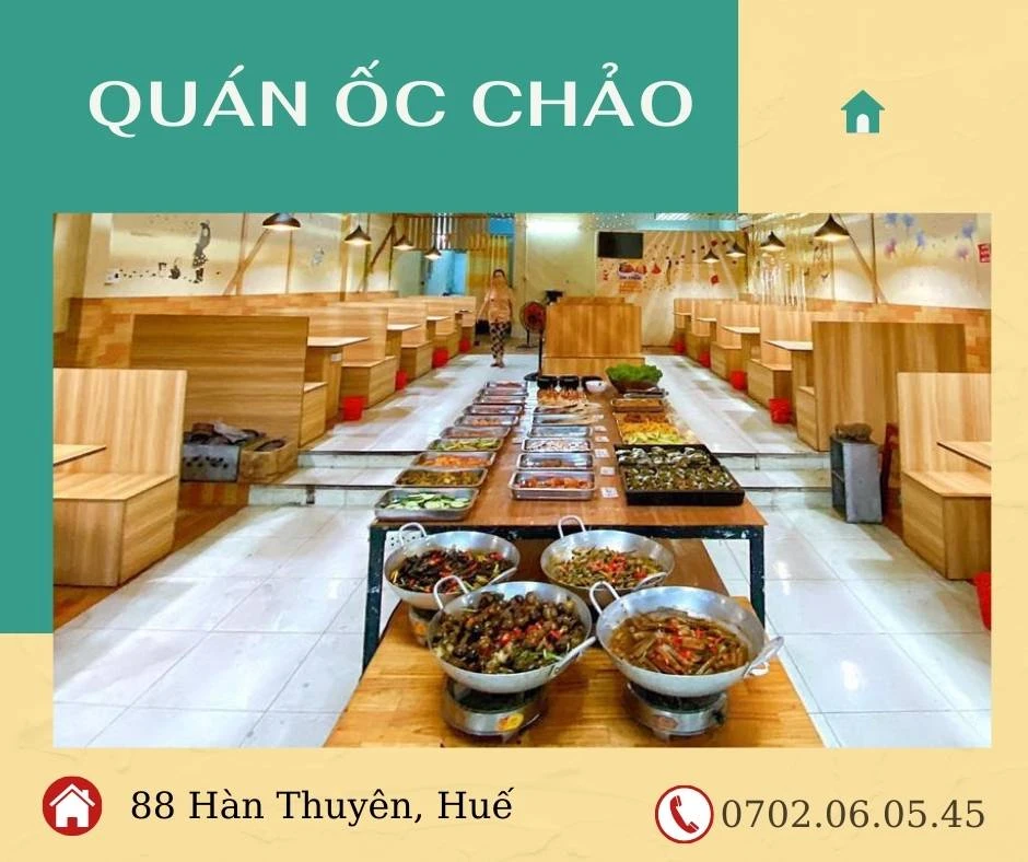 Top 10 quán ốc ngon ở Huế thu hút khách nhất - khamphahue.com.vn