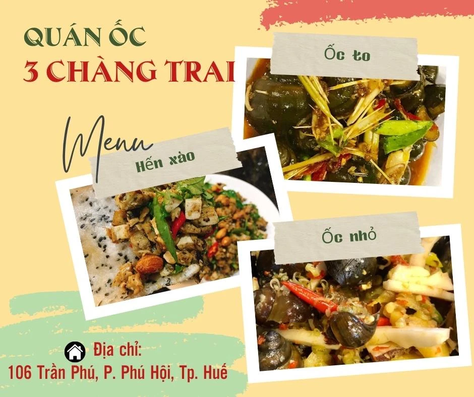 Top 10 quán ốc ngon ở Huế thu hút khách nhất - khamphahue.com.vn