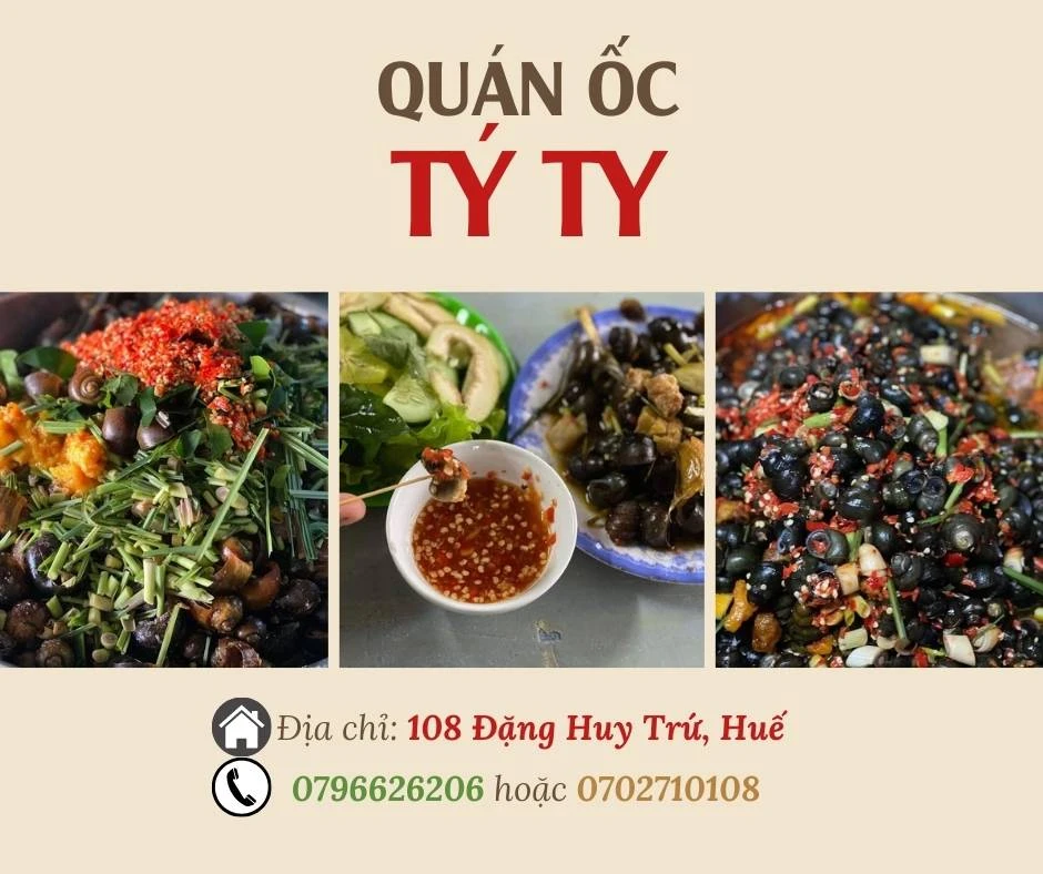 Top 10 quán ốc ngon ở Huế thu hút khách nhất - khamphahue.com.vn