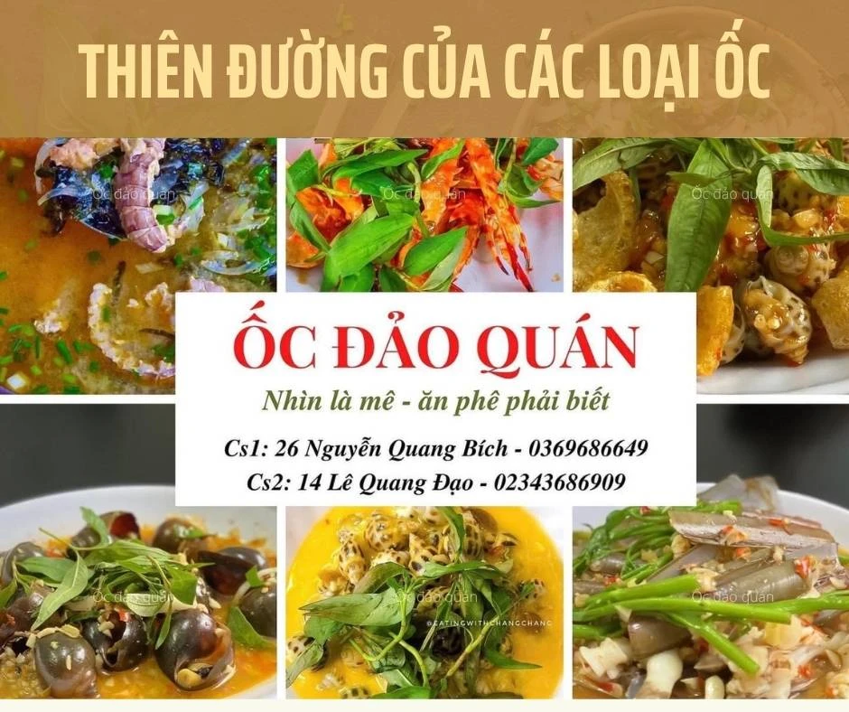 Top 10 quán ốc ngon ở Huế thu hút khách nhất - khamphahue.com.vn