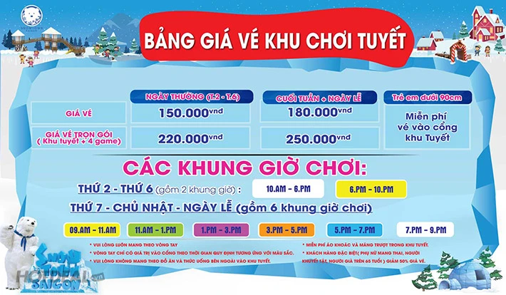Khám Phá Nhà Tuyết Quận 7 Trải Nghiệm Độc Đáo