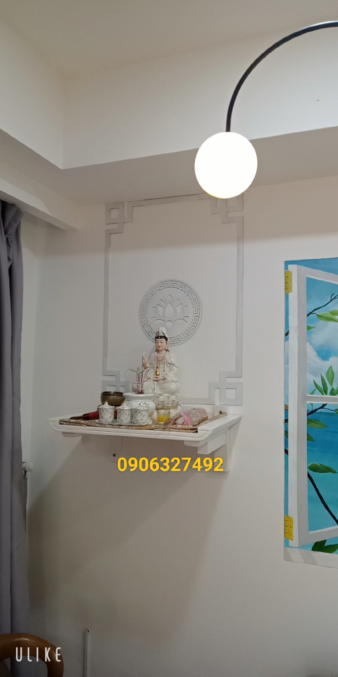 Lập bàn thờ quan thế âm bồ tát như nào thế nào là đúng ?