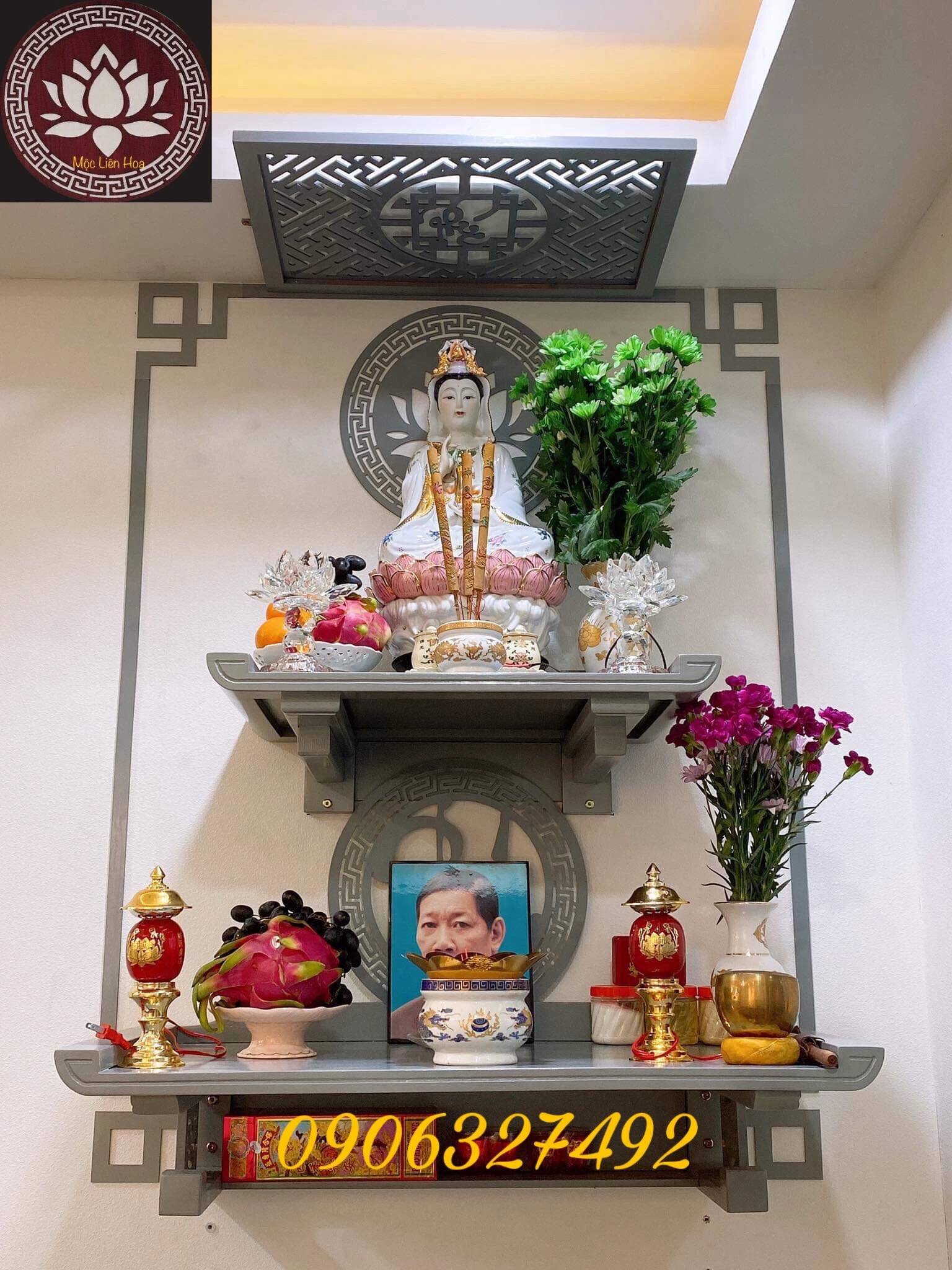 Lập bàn thờ quan thế âm bồ tát như nào thế nào là đúng ?