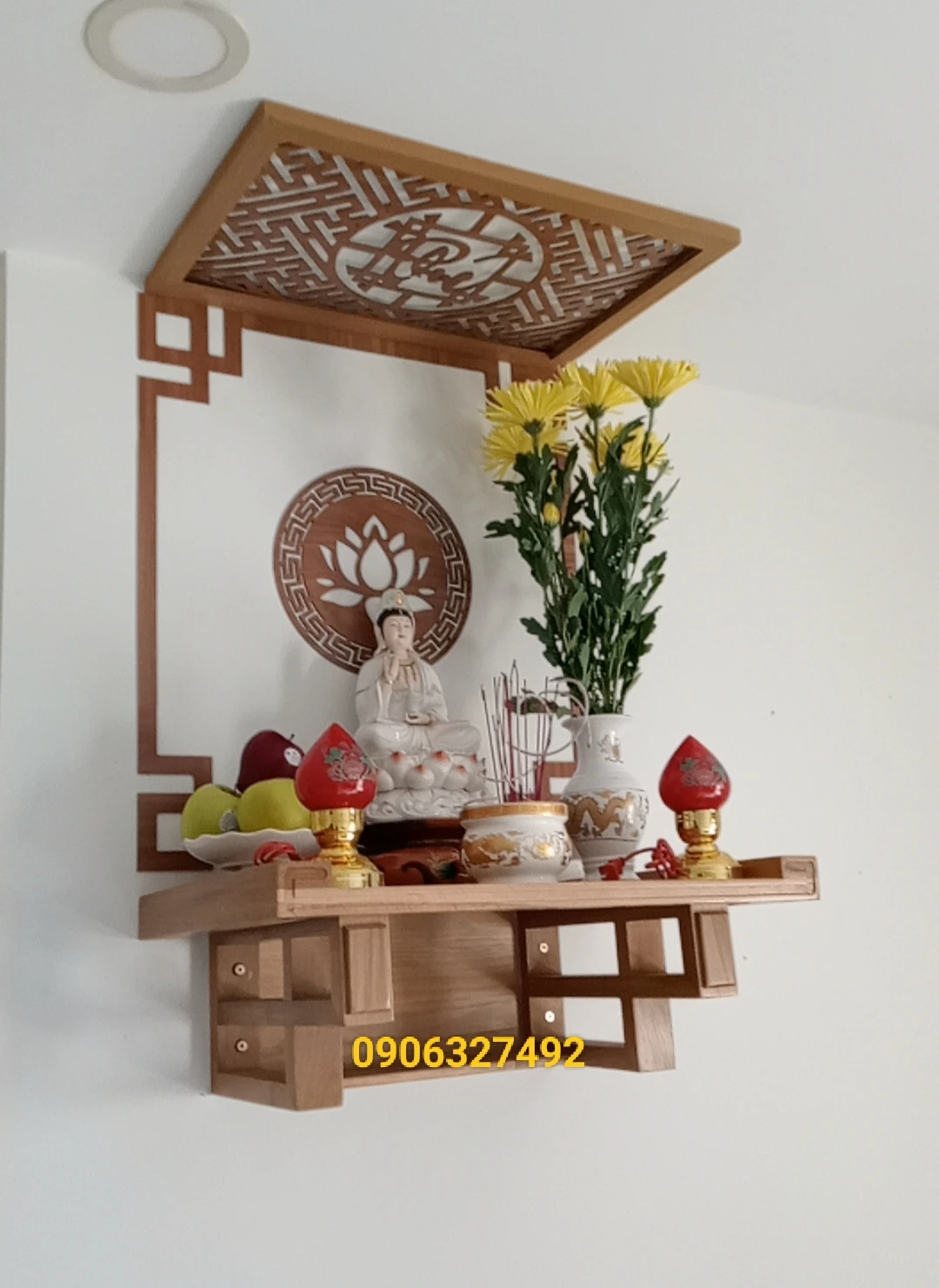 Lập bàn thờ quan thế âm bồ tát như nào thế nào là đúng ?