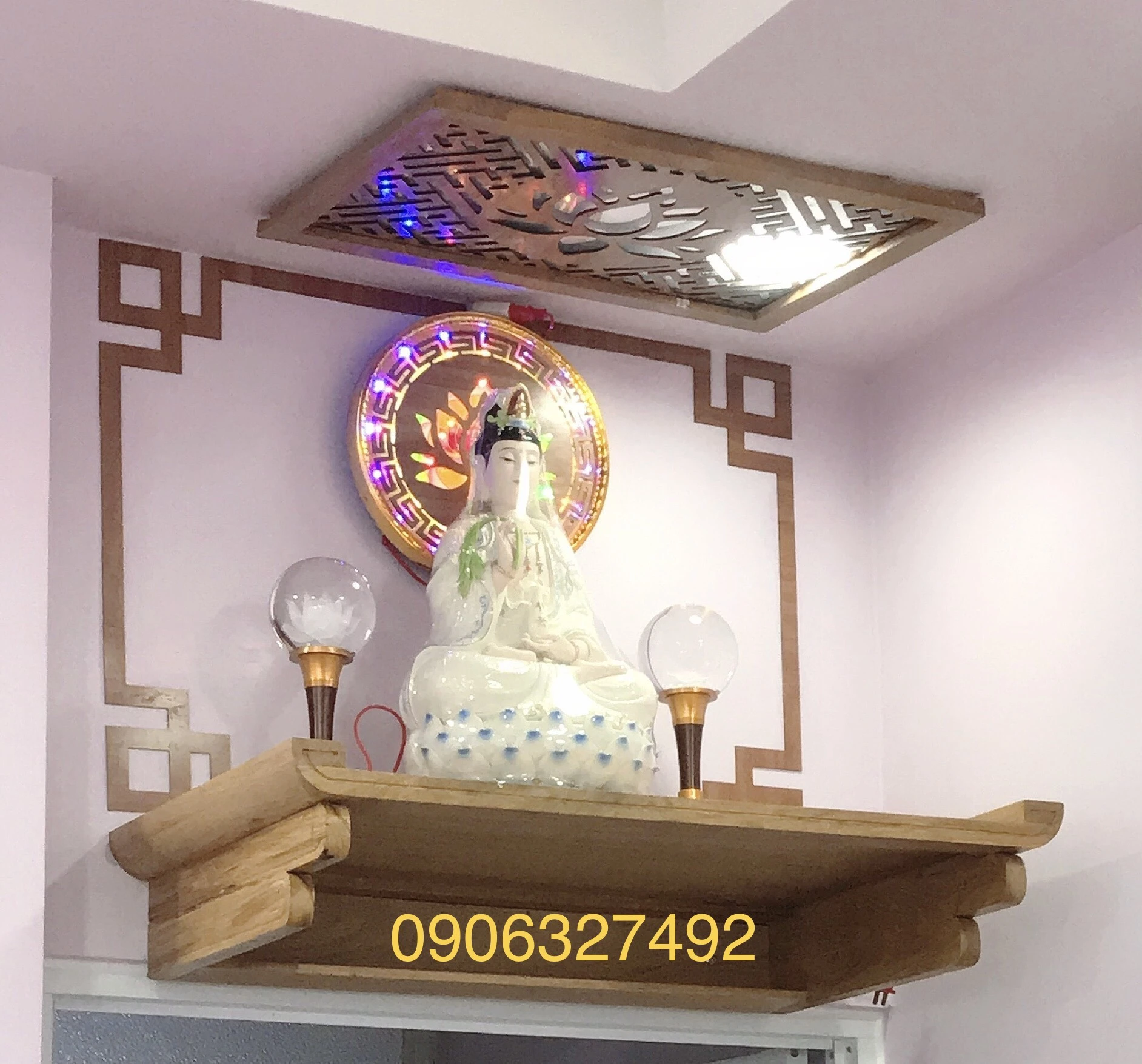 Lập bàn thờ quan thế âm bồ tát như nào thế nào là đúng ?