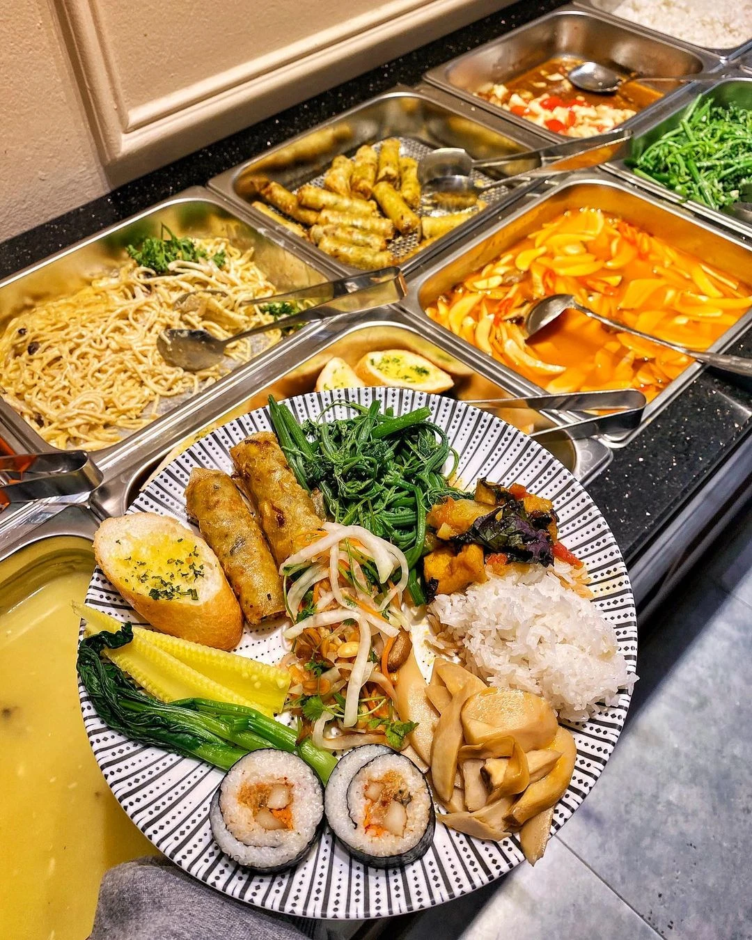 10 quán buffet chay ngon ở Hà Nội thanh tịnh và chất lượng - Digiticket