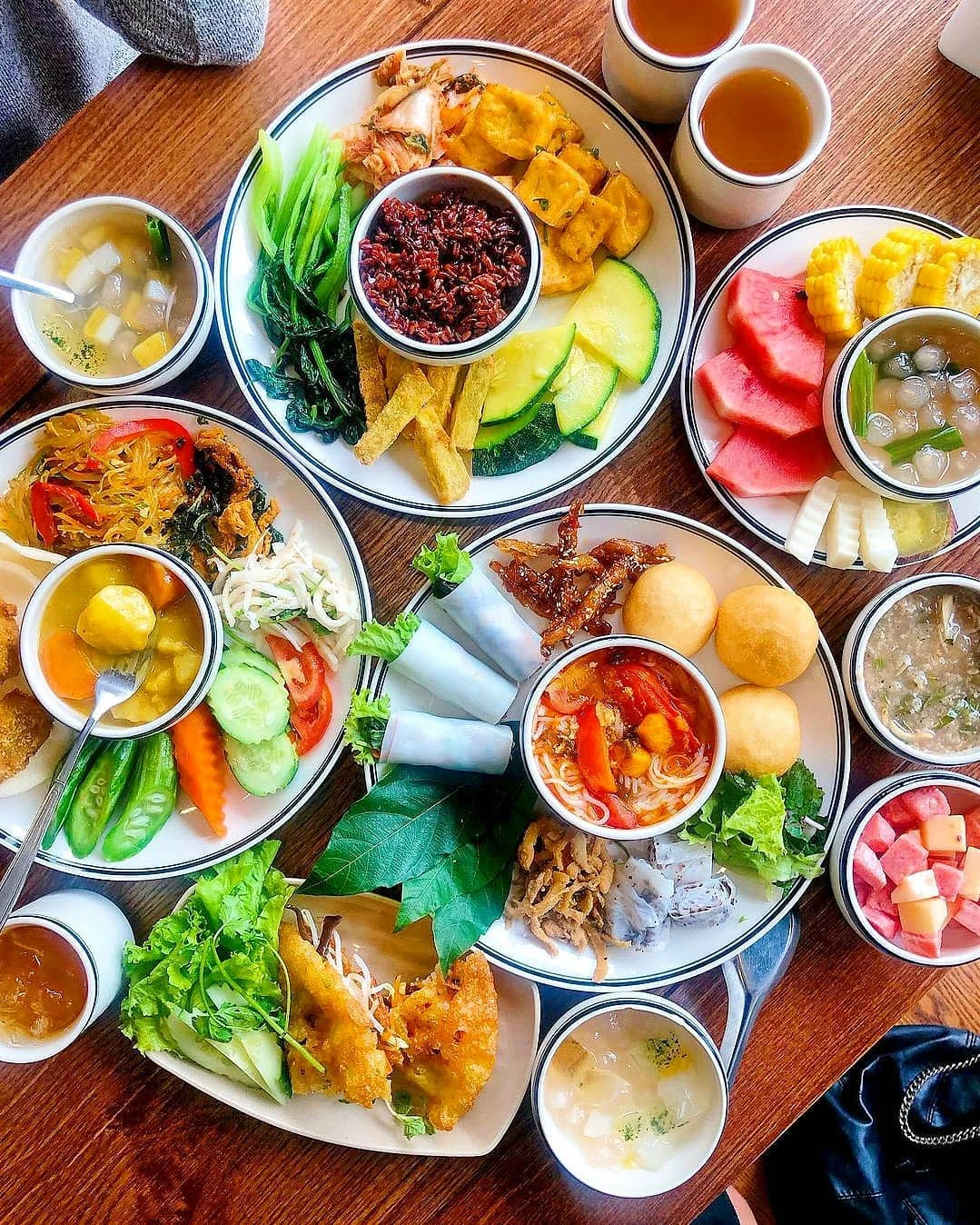 10 quán buffet chay ngon ở Hà Nội thanh tịnh và chất lượng - Digiticket