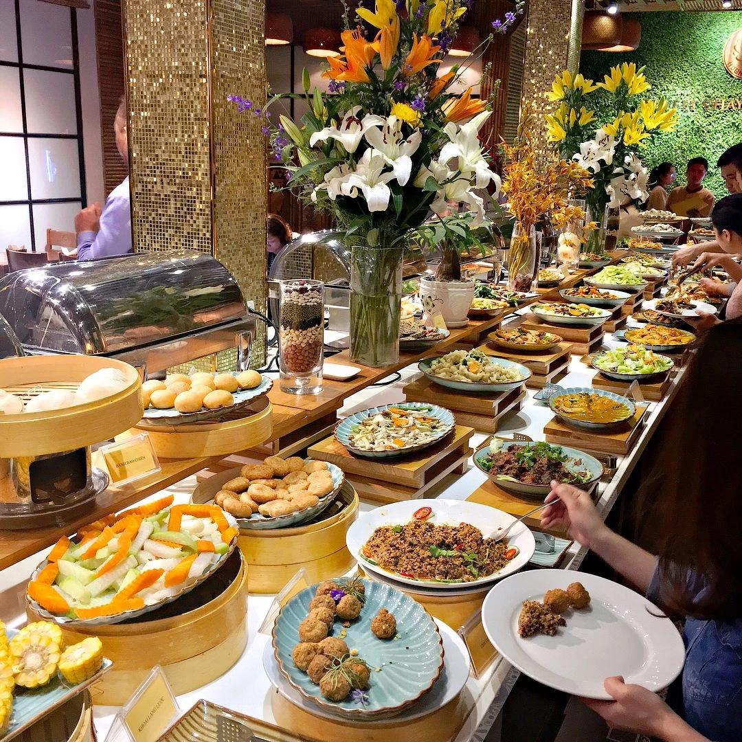 10 quán buffet chay ngon ở Hà Nội thanh tịnh và chất lượng - Digiticket