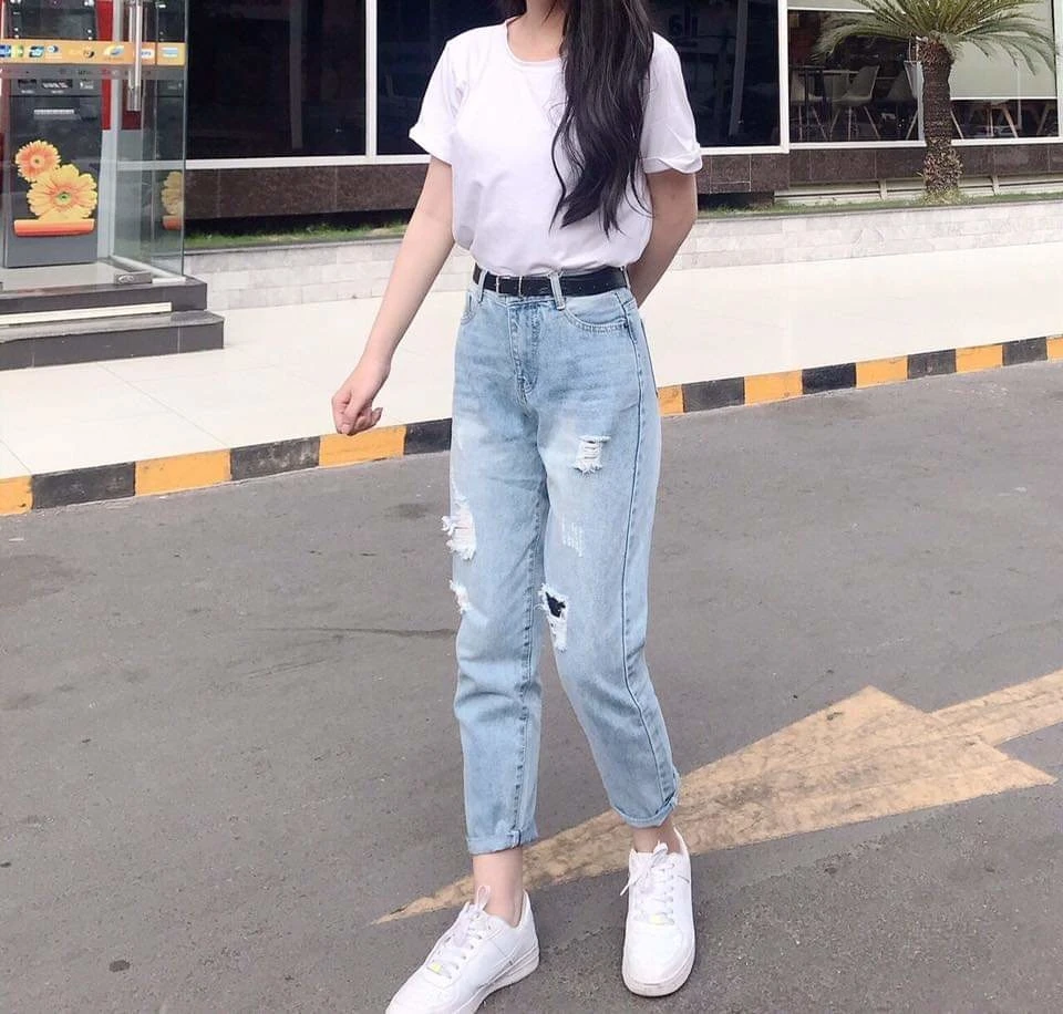 Quần jeans nữ thời trang IVY moda