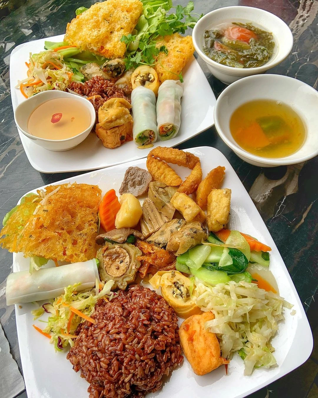 10 quán buffet chay ngon ở Hà Nội thanh tịnh và chất lượng - Digiticket