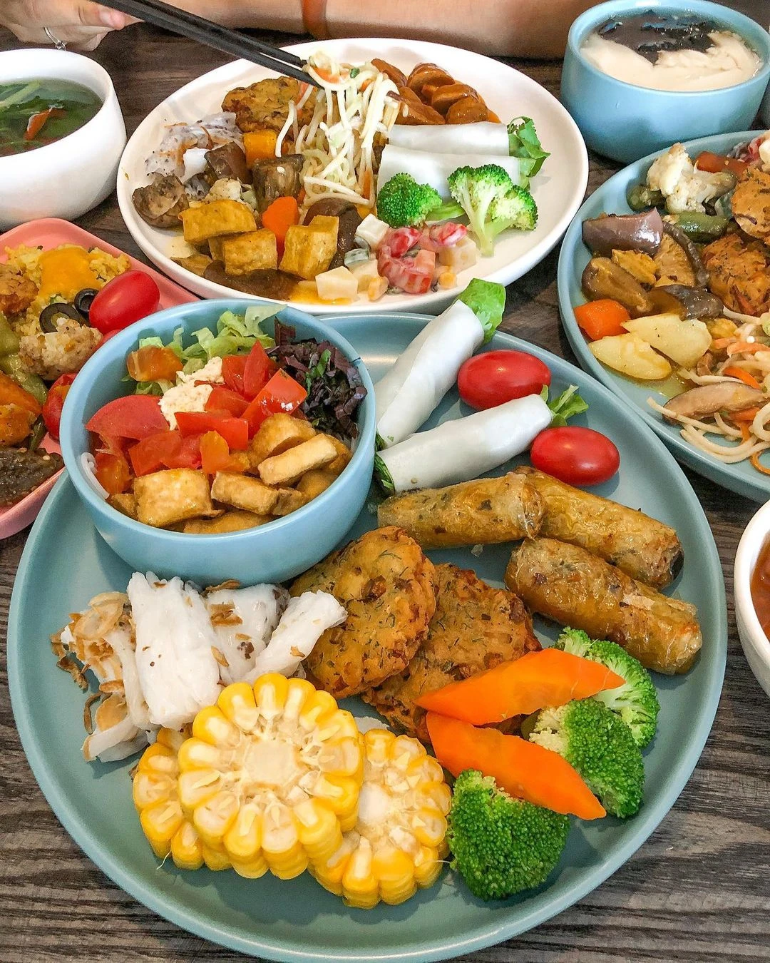 10 quán buffet chay ngon ở Hà Nội thanh tịnh và chất lượng - Digiticket