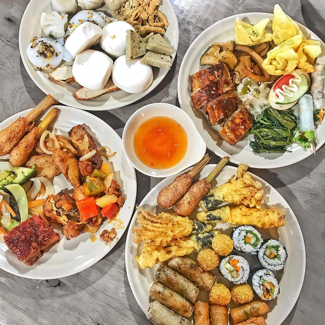 10 quán buffet chay ngon ở Hà Nội thanh tịnh và chất lượng - Digiticket