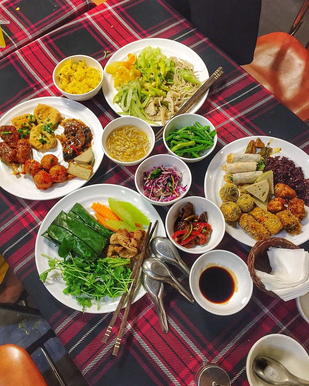 10 quán buffet chay ngon ở Hà Nội thanh tịnh và chất lượng - Digiticket