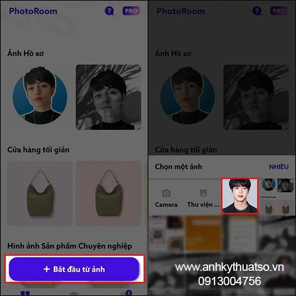 Hướng dẫn cách ghép phông xanh ảnh thẻ online đơn giản