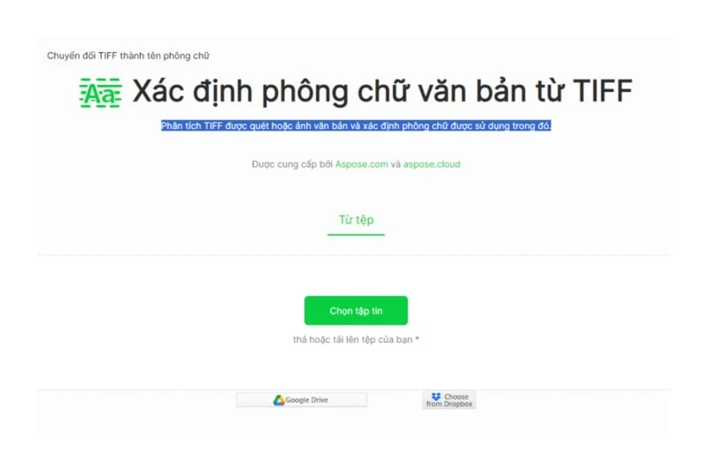 12 trang web tìm font chữ bằng hình ảnh online chính xác, miễn phí