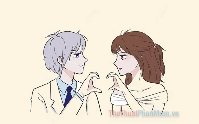 Khắc họa tình yêu qua hình ảnh cặp đôi yêu nhau