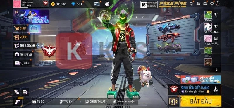 Tặng Acc Free Fire miễn phí - Nhận +900 Nick đăng nhập qua Facebook 2025