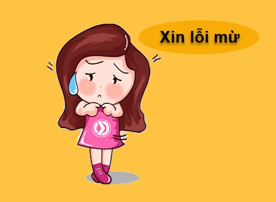 Hình ảnh xin lỗi độc đáo