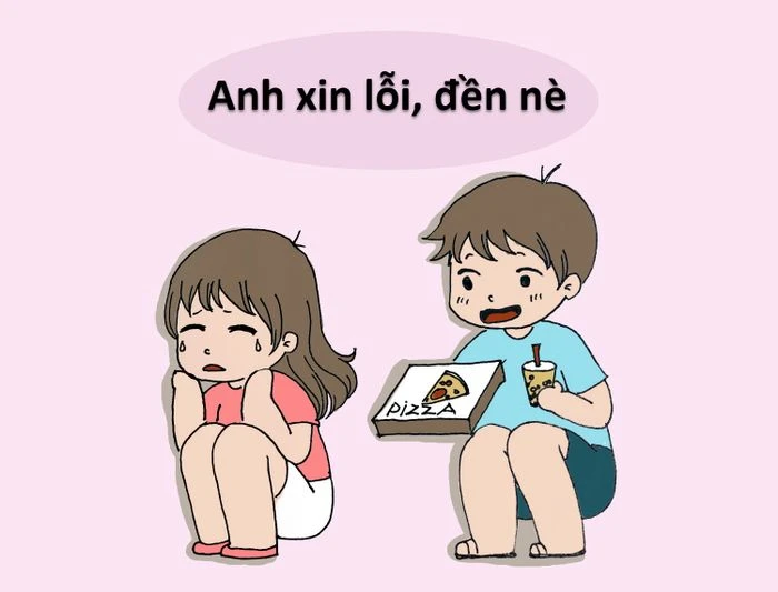 Hình ảnh xin lỗi độc đáo