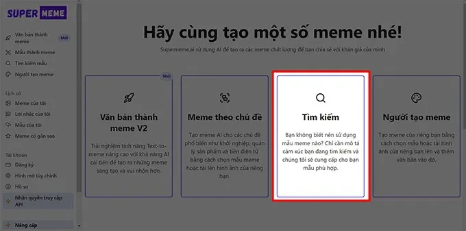 Cách chế ảnh meme hài hước miễn phí bằng AI trên điện thoại, máy tính