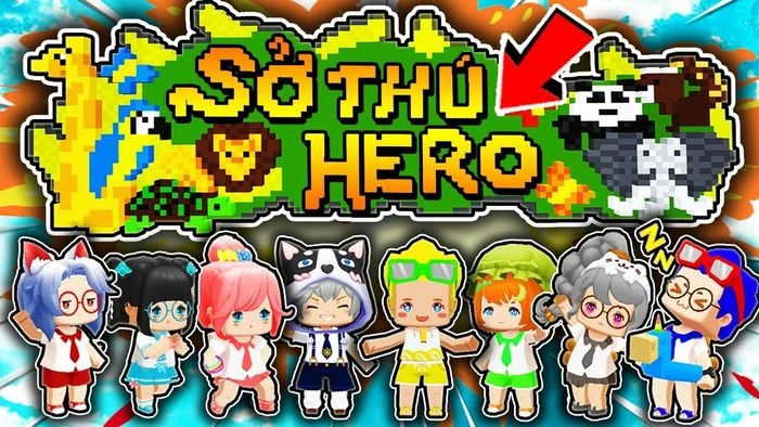 Hình ảnh dễ thương của Hero Team