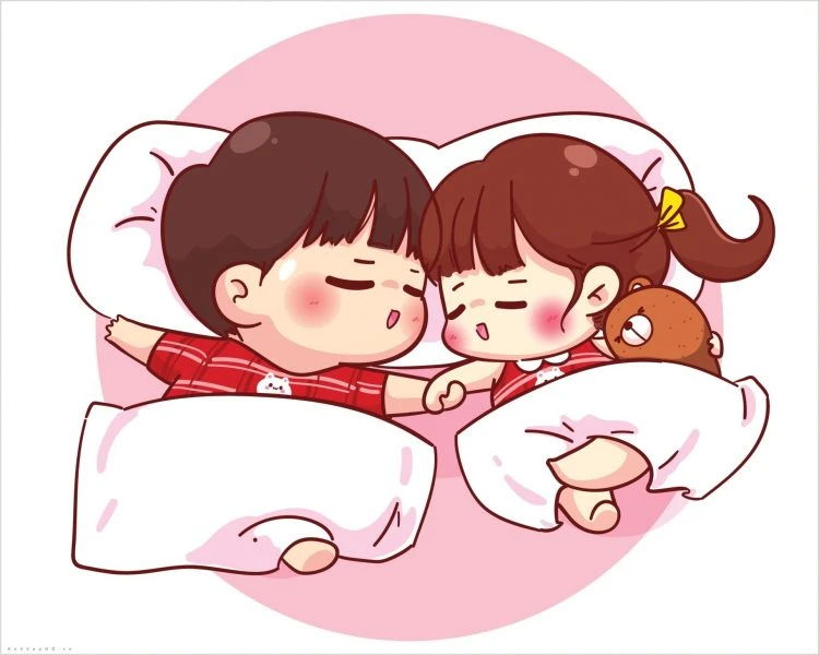 Hình Ảnh Chibi Tình Yêu Cute, Dễ Thương, Ngọt Ngào Nhất Cho Cặp Đôi