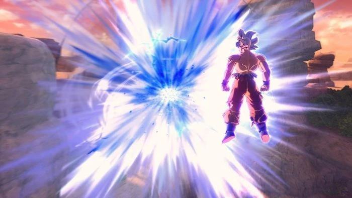 Bức tranh về Goku Bản Năng Vô Cực với vẻ đẹp tuyệt vời