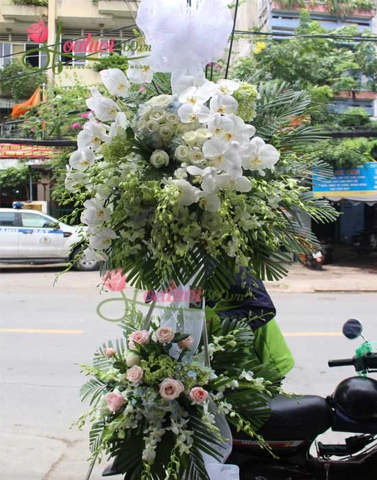 200 hình ảnh hoa chia buồn viếng đám tang lễ đẹp và sang trọng