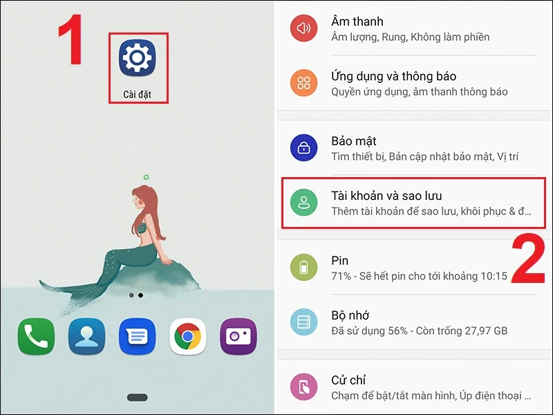 Hướng dẫn cách chuyển dữ liệu từ Android sang Android đơn giản