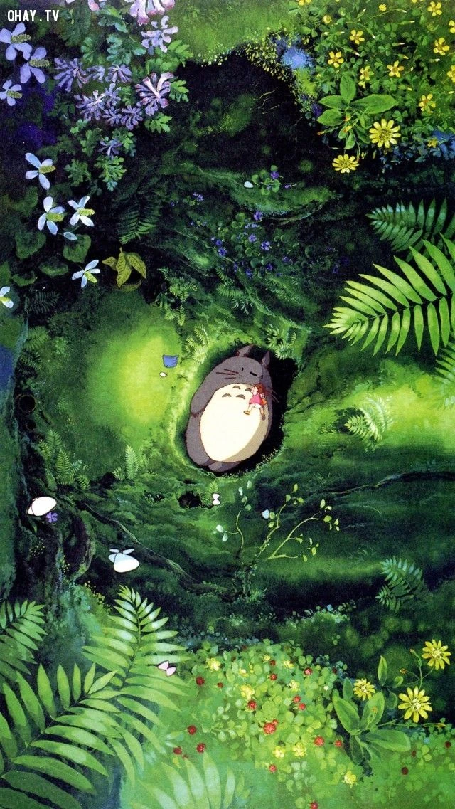 Hình nền điện thoại Ghibli cho tín đồ hoạt hình Nhật Bản