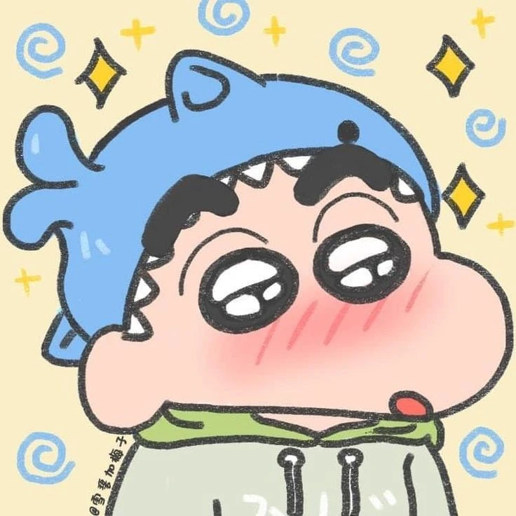 Hình ảnh avatar Shin cute cho giới trẻ hiện đại