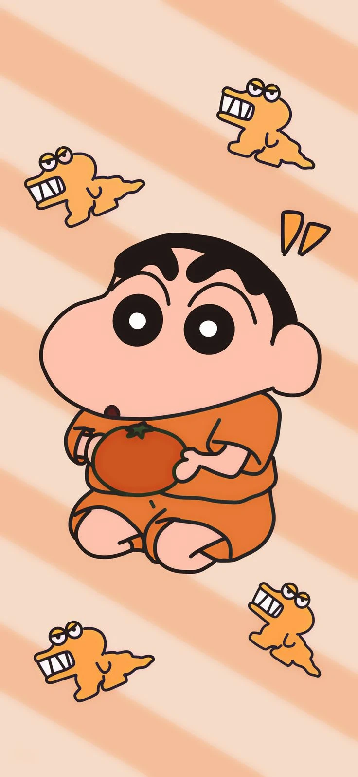 Hình nền điện thoại Shin cute cho tín đồ hoạt hình Nhật Bản